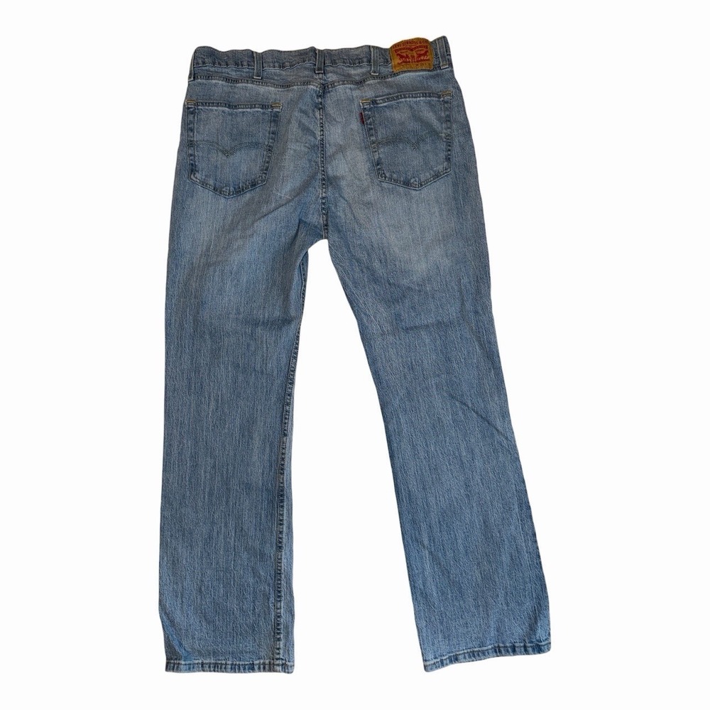 Levi's 527 Bootcut Jeans Men's 38x32 Light Wash Y2K Western Cowboy Denim - Picture 3 of 6